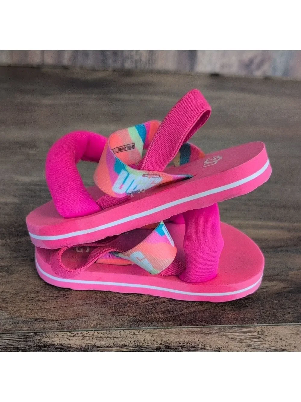 UGG Kids Zuma Sling Taffy Pink Sandals Infant 2/3